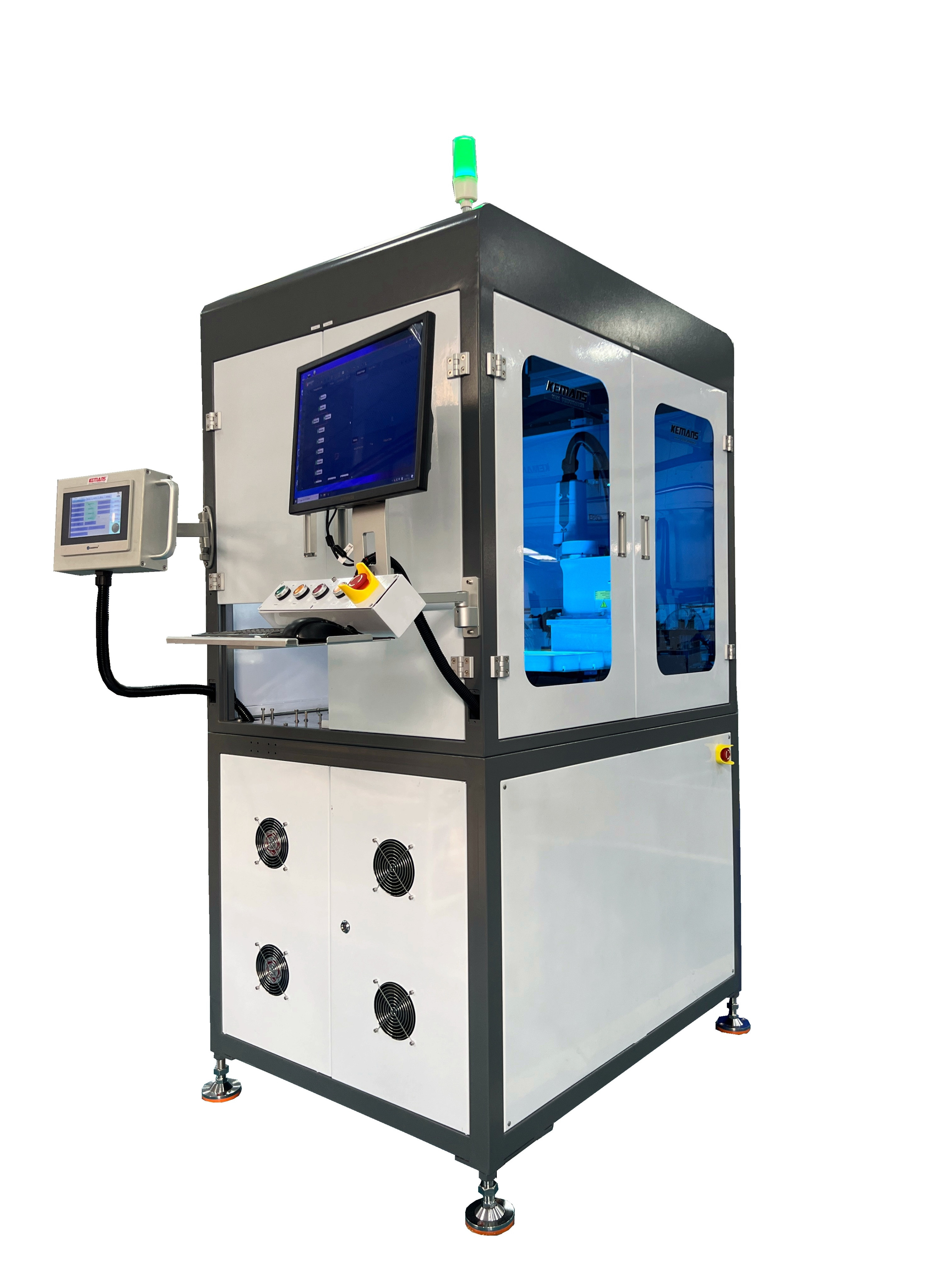 Automated robotic head loading and assembly equipment