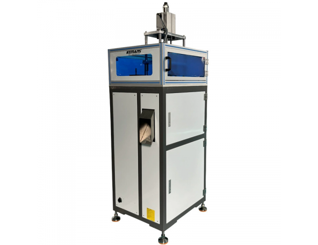 Injection molding automatic sprue runner cutting machine